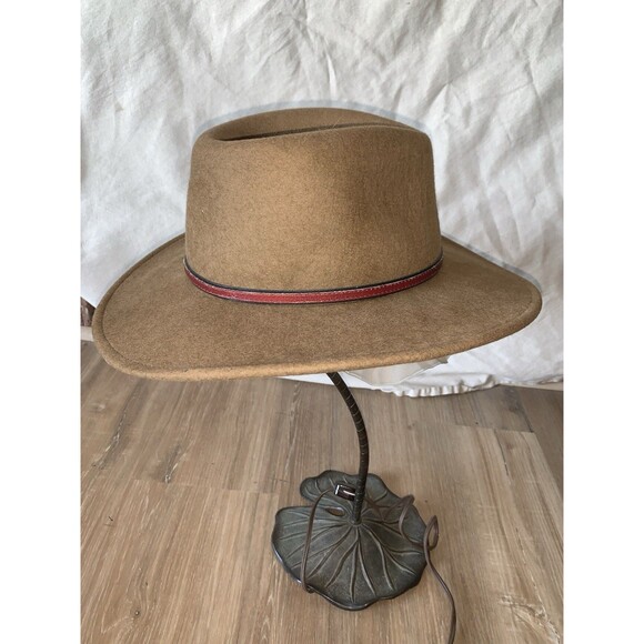 Stetson Bozeman Outdoor Hat Size Small Light Brown EUC main image 8